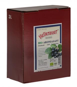 Bio Aroniasaft, 3 Liter Bag in Box